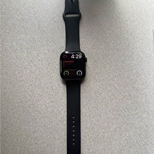 Apple Black Smartwatch Sleek Design